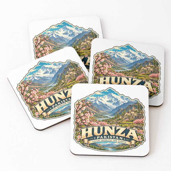 Item preview, Hunza Pakistan Valley Beneath The Giants Travel Explorer Mountain Souvenir designed and sold by ManilStuck237.
