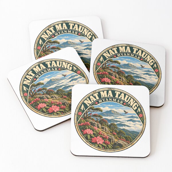 Item preview, Nat Ma Taung Myanmar Mountain Travel Hiker Adventure designed and sold by ManilStuck237.