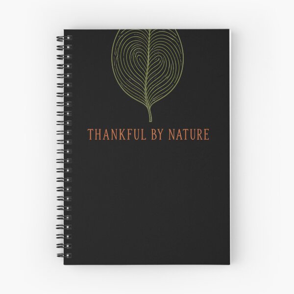 Item preview, Thankful In Silence Leaf Nature Meditation designed and sold by KristenosNehk.