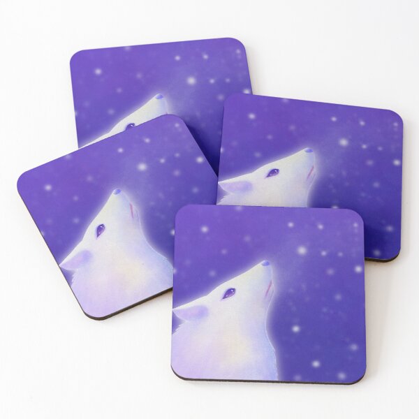 Item preview, White Wolf Under a Starry Sky designed and sold by tammist.