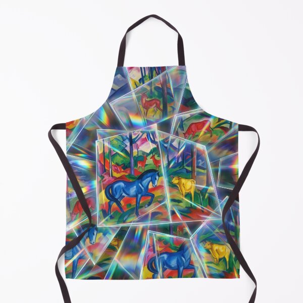 Item preview, Franz Marc Broken Glass Paintings designed and sold by Tridentulus.