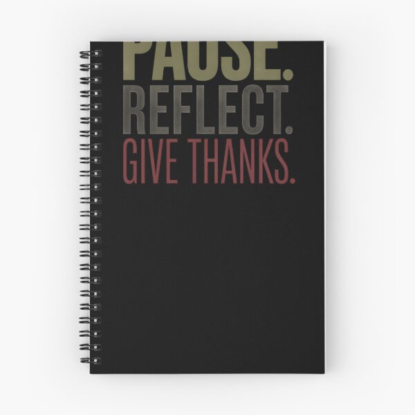 Item preview, Pause Reflect Give Thanks Autumn Mindfulness designed and sold by KristenosNehk.