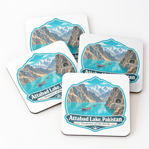 Item preview, Attabad Lake Pakistan Turquoise Of The North Travel Souvenir Explorers designed and sold by ManilStuck237.