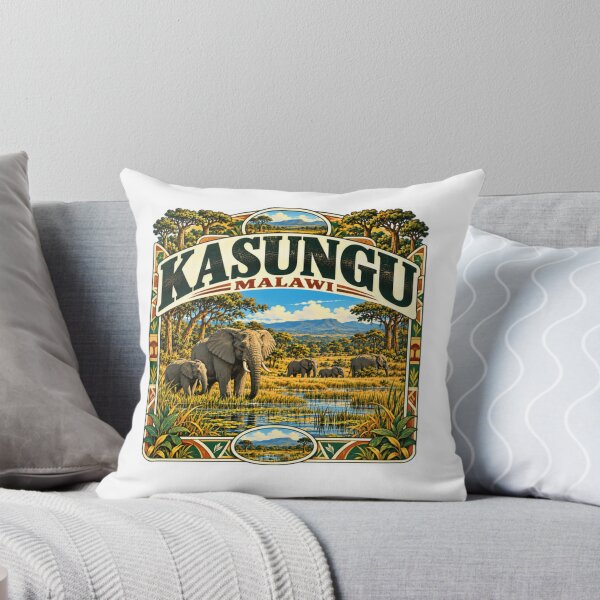 Item preview, Kasungu Malawi African Elephants Safari National Park designed and sold by NightGlyph.