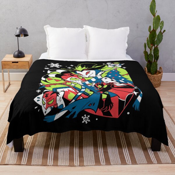 Item preview, Colorful Demon Friends Winter Holiday Illustration Christmas designed and sold by amit-nyb.