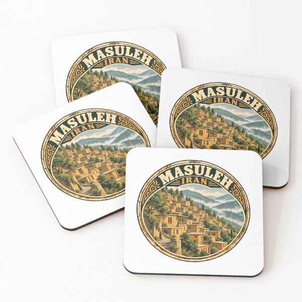 Item preview, Masuleh Iran Travel Destination Iranian Heritage designed and sold by AncientClouds25.