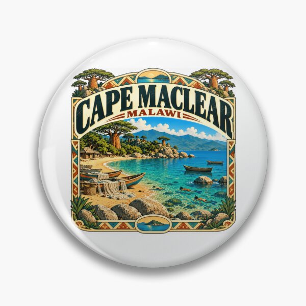 Artikelvorschau, Cape Maclear, Malawi, Afrika – Reiseziel entworfen und verkauft von ManilStuck237.