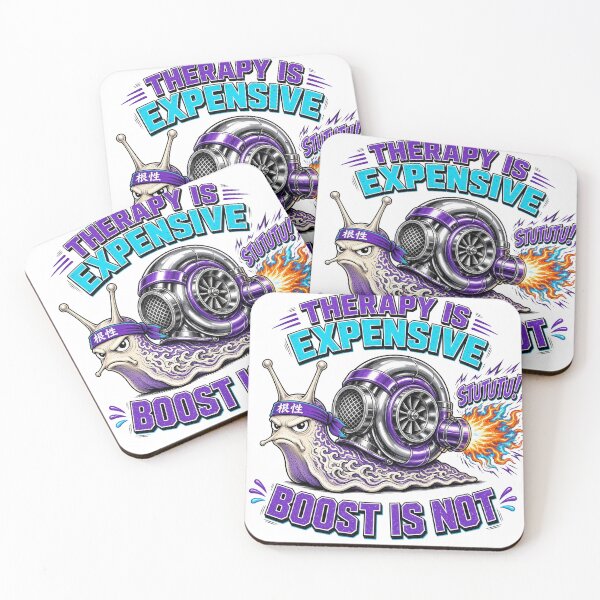 Item preview, Therapy Is Expensive Boost Is Not - Turbo Snail Stututu Street Tuner JDM designed and sold by SwushosShirtz.