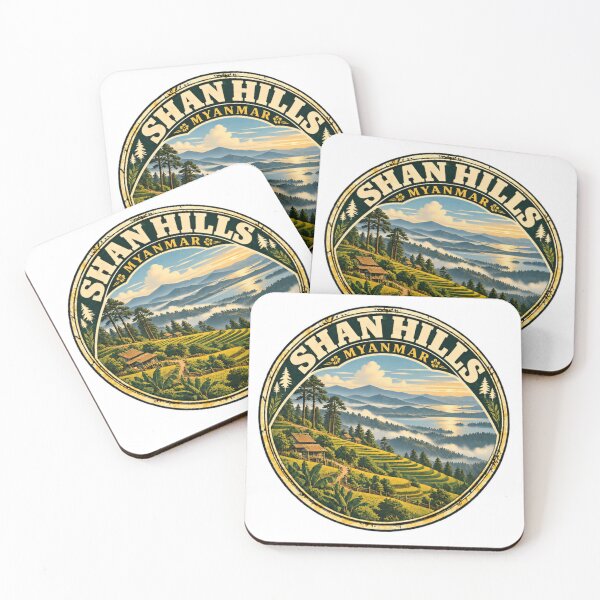Item preview, Shan Hills Myanmar Travel Southeast Asia Destination Landscape designed and sold by ManilStuck237.