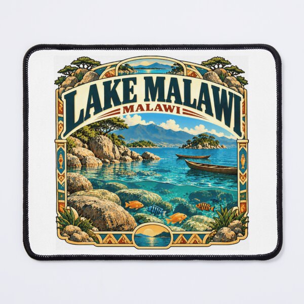 Item preview, Lake Malawi Malawi African Travel Malawian Vacation Souvenir designed and sold by ManilStuck237.