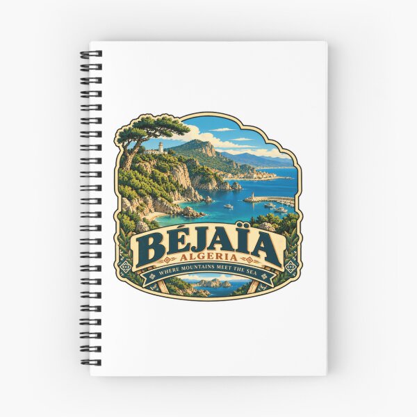 Item preview, Bejaia Algeria Where Mountains Meet The Sea Travel Destination Souvenir designed and sold by ManilStuck237.