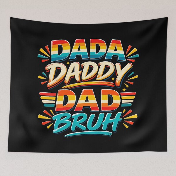 Item preview, Dada Daddy Dad Bruh Funny Father Retro  designed and sold by Photo-Sphere101.