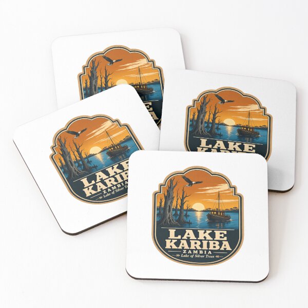 Item preview, Lake Kariba Zambia Lake Of Silver Trees African Travel Destination Explorer Souvenir designed and sold by AncientClouds25.