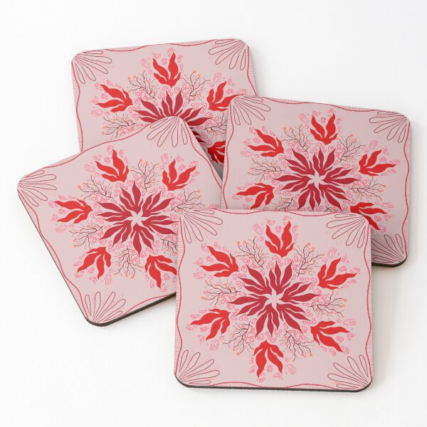 Item preview, Coral Reef Mandala Illustration designed and sold by Elifndz.