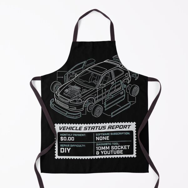 Item preview, Paid For & Easy To Repair – Y2K Tuner Status Report designed and sold by Automotive Art by Greg.