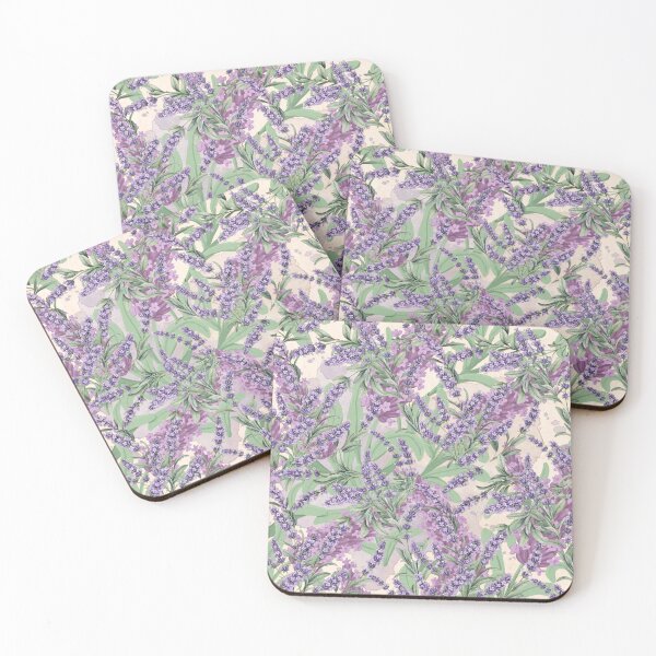 Item preview, Lavender Tranquility Soft Purple Floral designed and sold by Funkelstein Designs.