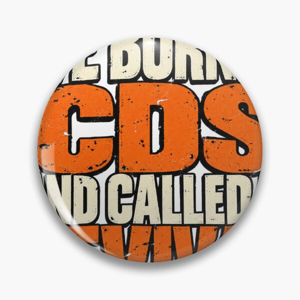 Item preview, We Burned Cds And Called It Revival — Funny Exvangelical Satanic Panic Humor designed and sold by GloryandFame.
