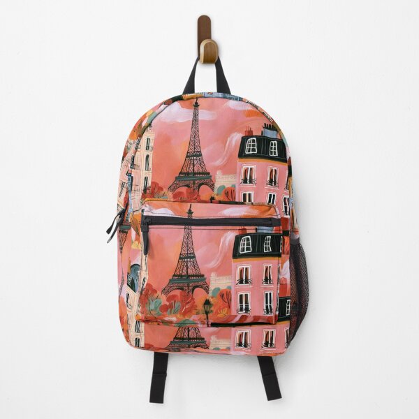 Item preview, Discover Paris in Autumn- Eiffel Tower, Parisian Vibes and Colorful Cityscape Wall Art designed and sold by OlfactoART Studio.