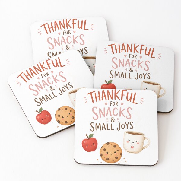 Item preview, Thankful For Snacks & Small Joys Foodie designed and sold by OliviaHayesArt.