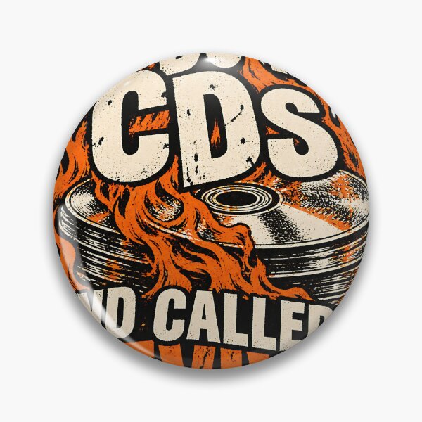 Item preview, We Burned Cds And Called It Revival — Funny Exvangelical Satanic Panic Humor designed and sold by GloryandFame.