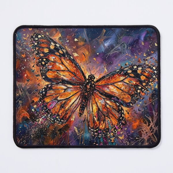Item preview, Abstract Expressionist Monarch Butterfly designed and sold by JonelleTshirts.