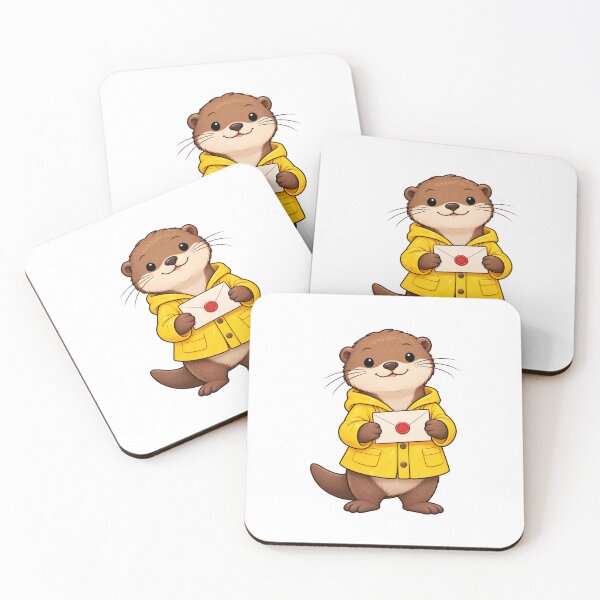 Item preview, Crescent City Mail Delivery Otter  designed and sold by Hillco & Honey.