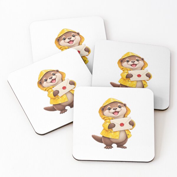 Item preview, Crescent City Mail Otter designed and sold by Hillco & Honey.