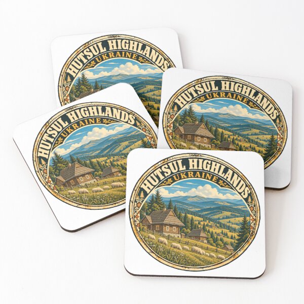 Item preview, Hutsul Highlands Ukraine Carpathian Mountain Landscape Ukrainian Heritage Travel designed and sold by Simsimah26Parks.