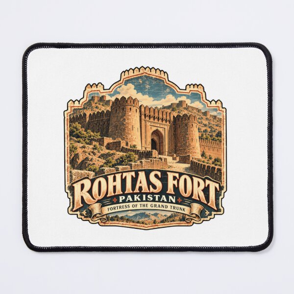 Item preview, Rohtas Fort Pakistan Fortress Of The Grand Trunk Historical Landmark Travel Heritage designed and sold by Simsimah26Parks.