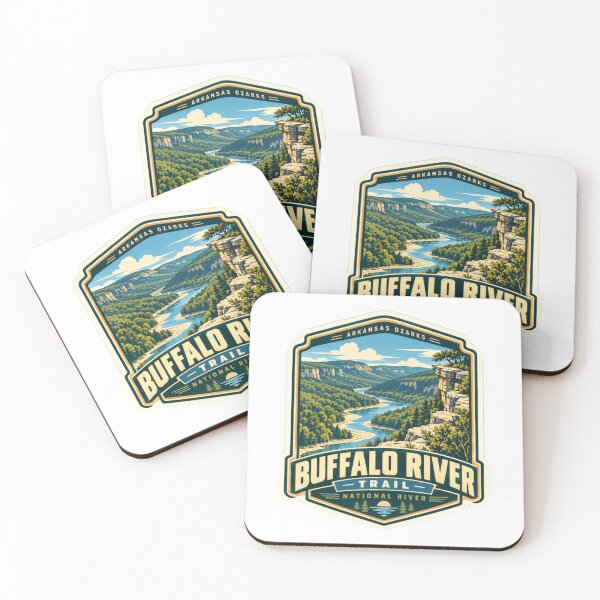 Item preview, Arkansas Ozarks Buffalo River Trail National River Hiking Nature Explorer designed and sold by JonesFlora2025.