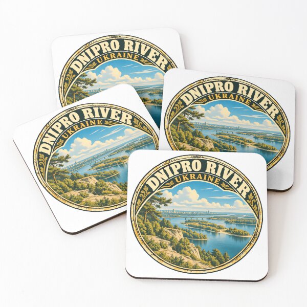 Item preview, Dnipro River Ukraine Patriot Travel Souvenir designed and sold by JasonStars123.