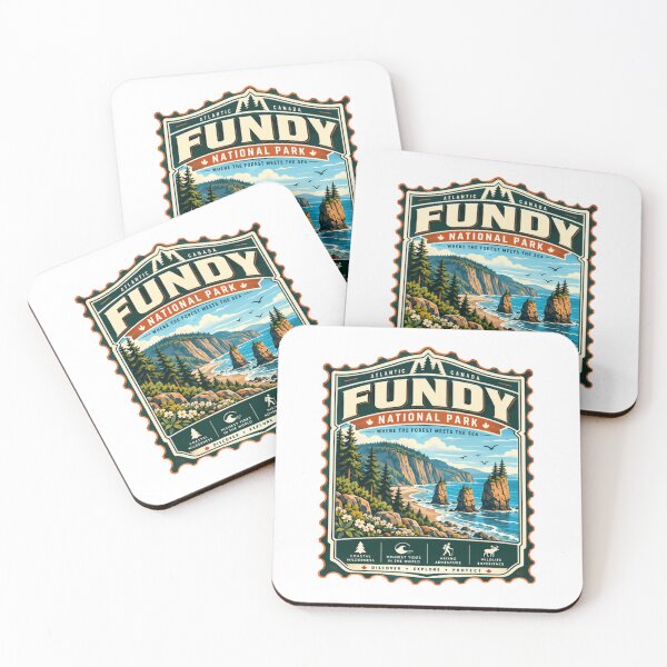 Item preview, Fundy National Park Where The Forest Meets The Sea Atlantic Canada Travel Hiking Adventure designed and sold by JonesFlora2025.