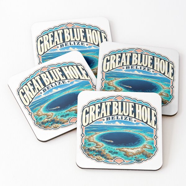 Item preview, Great Blue Hole Belize Travel Diving Destination Explorer designed and sold by NeedForParks.