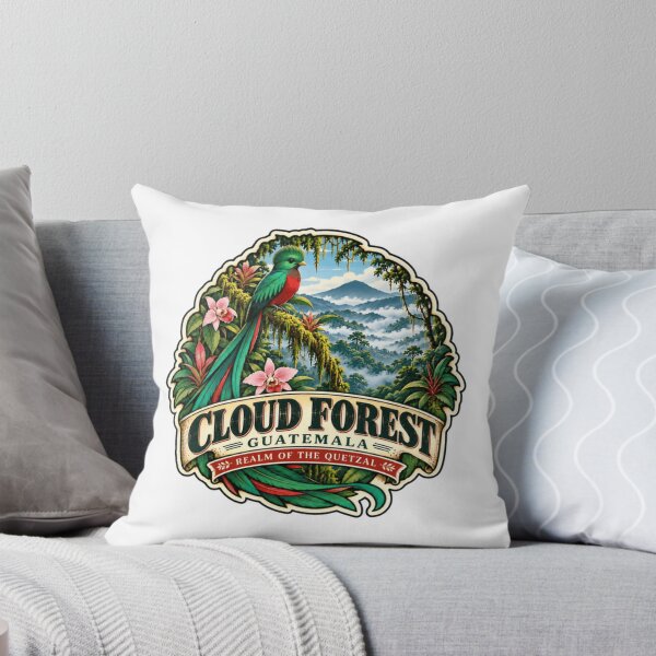 Item preview, Cloud Forest Guatemala Realm Of The Quetzal Traveler Birdwatcher Nature Lover designed and sold by JasonStars123.