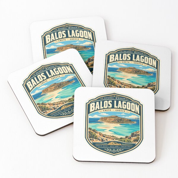 Item preview, Balos Lagoon Crete Greece Natural Wonder Travel Souvenir designed and sold by JonesFlora2025.