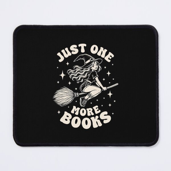 Item preview, Just One More Book Witch – Vintage Book Lover Reading Aesthetic designed and sold by Chonkz.