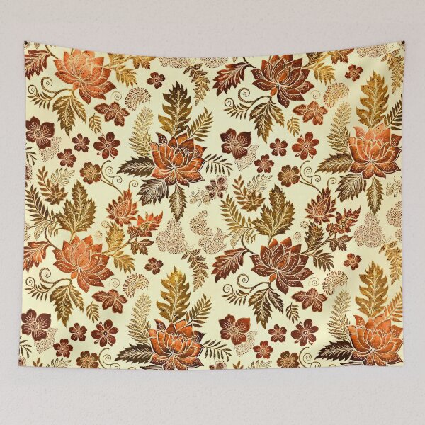 Item preview, Heritage Copper Original Floral Design designed and sold by SKR-DesignsArt.