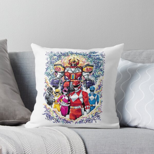 Item preview, Power Rangers Starry Night Megazord Vintage Art designed and sold by HUTEND.