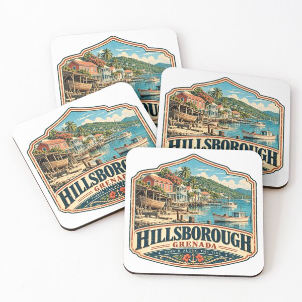 Item preview, Hillsborough Grenada Timber Along The Tide Caribbean Travel Vacationer designed and sold by NeedForParks.