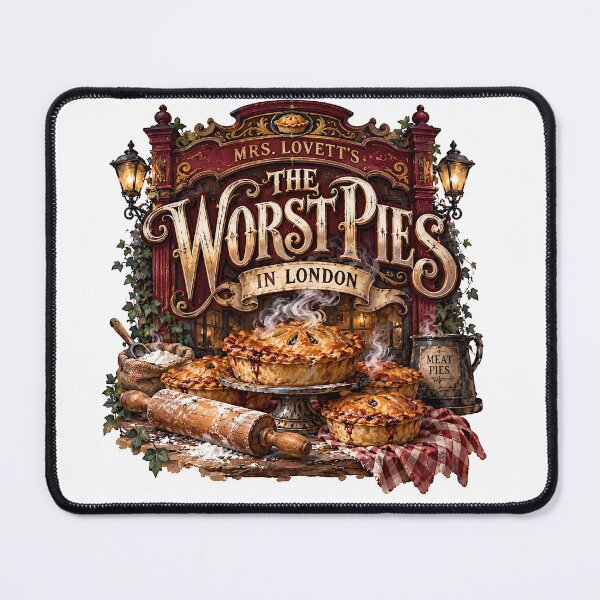 Item preview, Sweeney Todd the Musical - THE WORST PIES IN LONDON designed and sold by Lyric Vault - Rock on.