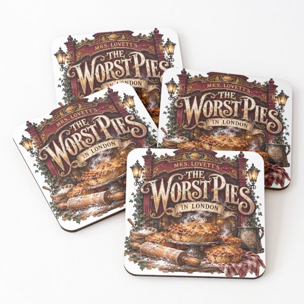 Item preview, Sweeney Todd the Musical - THE WORST PIES IN LONDON designed and sold by Lyric Vault - Rock on.