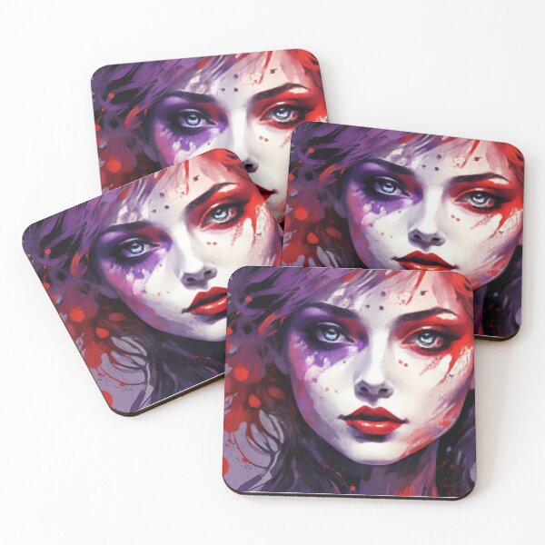 Item preview, Unapologetically Bold – A Portrait of Fire and Mystery designed and sold by tambanow.