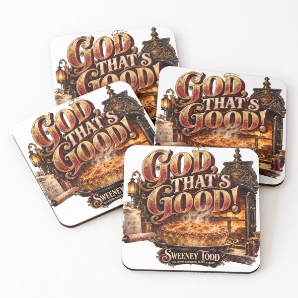 Item preview, Sweeney Todd the Musical - GOD THAT'S GOOD designed and sold by Lyric Vault - Rock on.