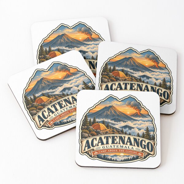 Item preview, Acatenango Guatemala Camp Above The Clouds Volcano Hiking Adventure Traveler designed and sold by NeedForParks.