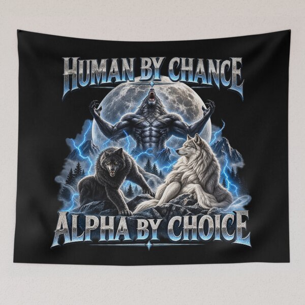 Item preview, Human By Chance Alpha By Choice Wolf designed and sold by lcnsdjstrtry.