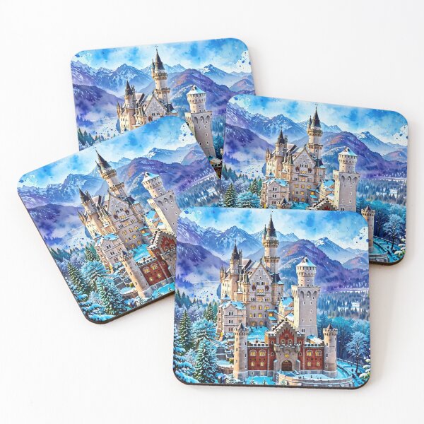 Item preview, Germany — Neuschwanstein Castle — A Fairytale in Bavaria designed and sold by DibujandoPorfa.