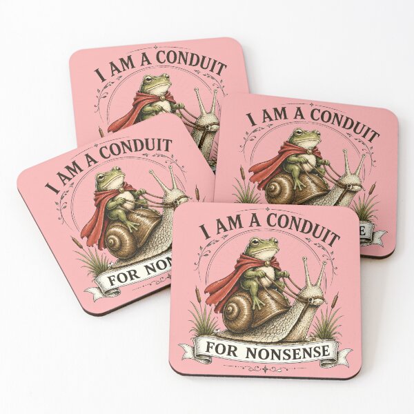 Item preview, I Am A Conduit For Nonsense Funny Frog designed and sold by lcnsdjstrtry.