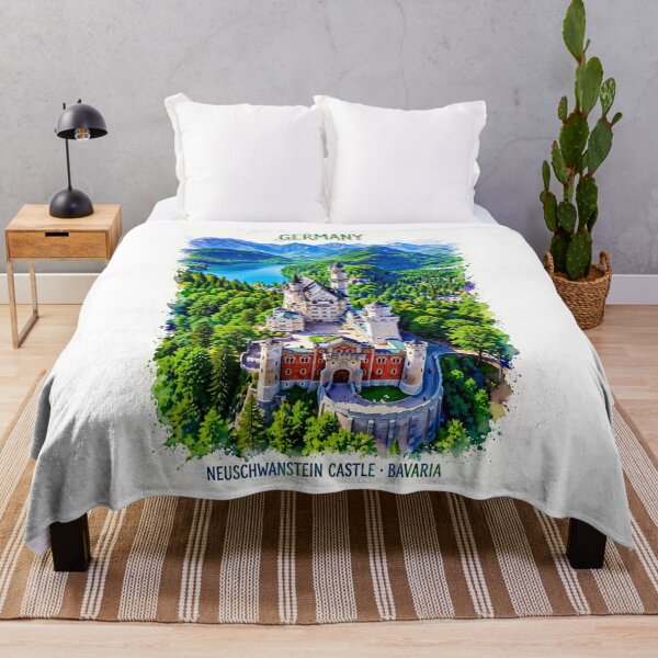 Item preview, Germany — Neuschwanstein Castle — Towering Above Bavaria. designed and sold by DibujandoPorfa.