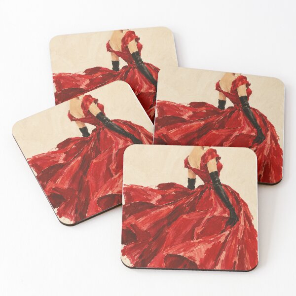 Item preview, Red Dress Lady designed and sold by Quiet Sun.