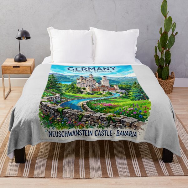 Item preview, Germany — Neuschwanstein Castle — A Fairytale Across the Alps designed and sold by DibujandoPorfa.